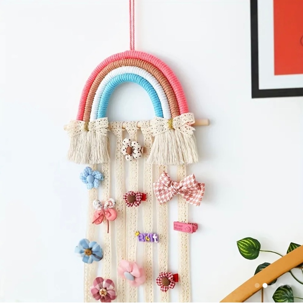 Rainbow Hair Accessory Organizer